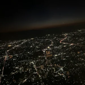 여행을 마치고 밤하늘을 날아 후쿠오카에서 인천으로! 후쿠오카-인천 제주항공 7C1403편