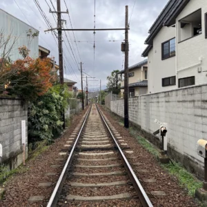 교토 하나조노역에서 오코노미야키집까지 산책