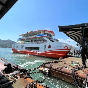 미야지마 페리, 바다에 떠있는 토리이