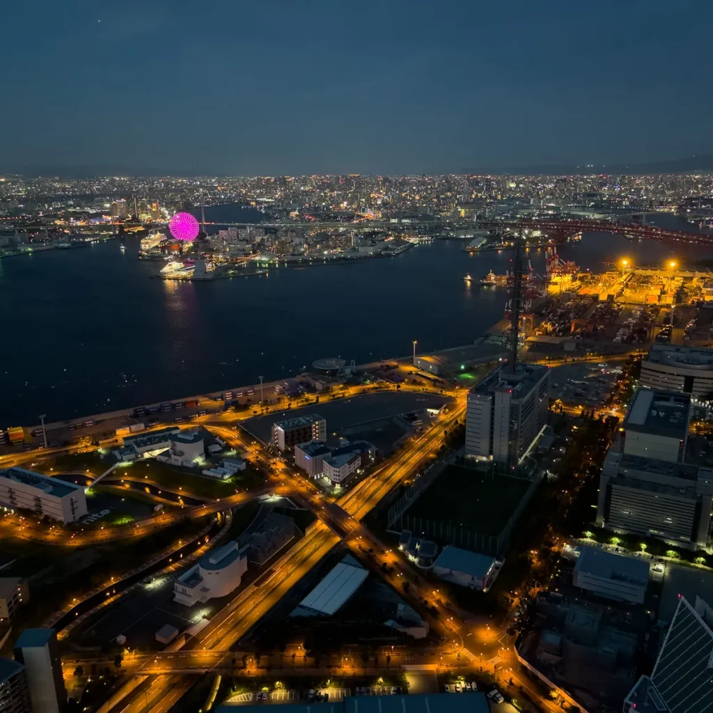 오사카에서 잘 알려지지 않은 전망대, 코스모타워 전망대