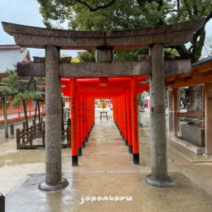 비 내리는 날 가 본 후쿠오카 스미요시 신사