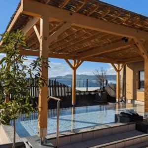 아카시 대교가 보이는 노천탕이 있는 온천! 고베 타이헤이노유