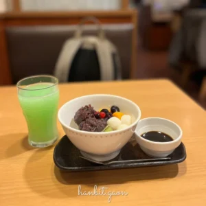 오사카 패밀리레스토랑에서 안미츠를 먹어보자! 패밀리레스토랑 가스토