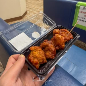 일본 편의점에서 본 양념치킨! 세이코마트 얀뇨무치킨(양념치킨)