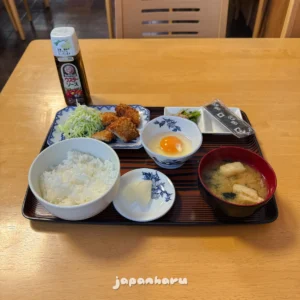 일본 최북단 왓카나이에서 아침식사, 히토시노텐