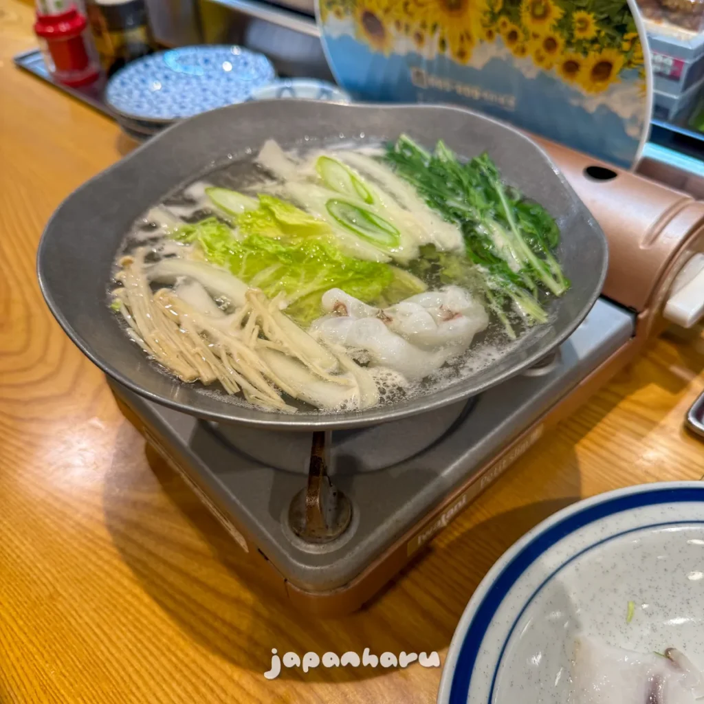 한겨울에 먹은 문어 샤브샤브, 왓카나이 타케짱