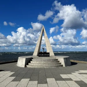 왓카나이 소야미사키(소야곶), 바람이 거센 일본 최북단