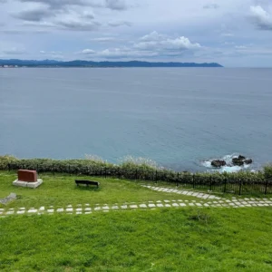 하코다테 다치마치곶, 혼슈가 보이는 하코다테 남쪽 끝자락