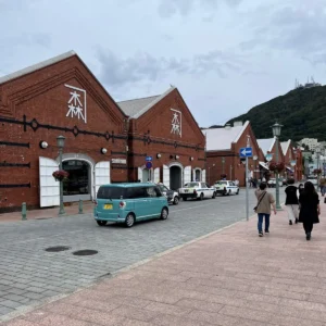 하코다테에 있는 붉은 벽돌의 옛 창고건물, 카네모리 아카렌가 창고거리