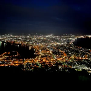 하코다테산 전망대, 일본 3대 야경이라 불리는 멋진 야경!