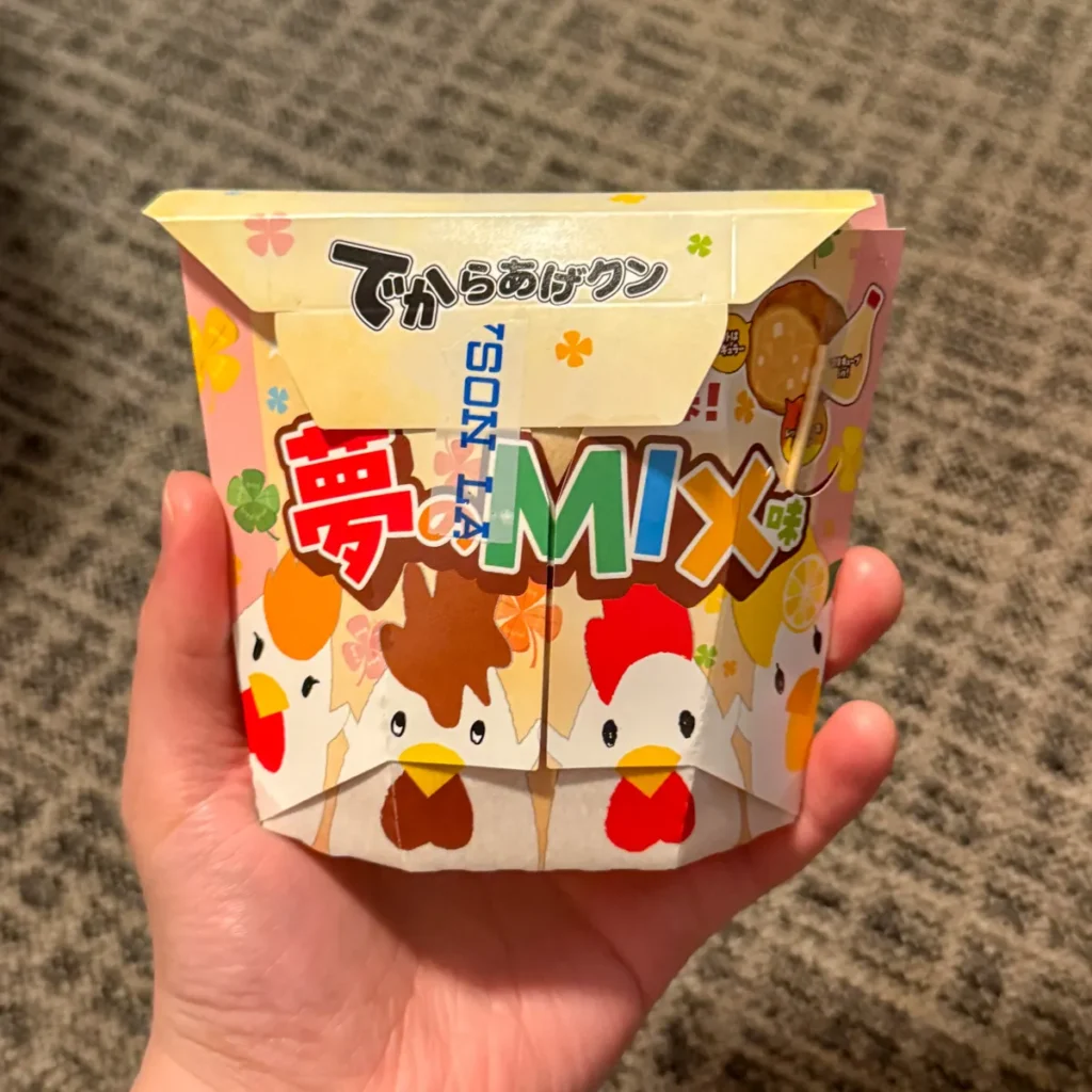 로손에서 본 5가지 맛이 섞인 치킨너겟, 가라아게쿤 꿈의 MIX맛