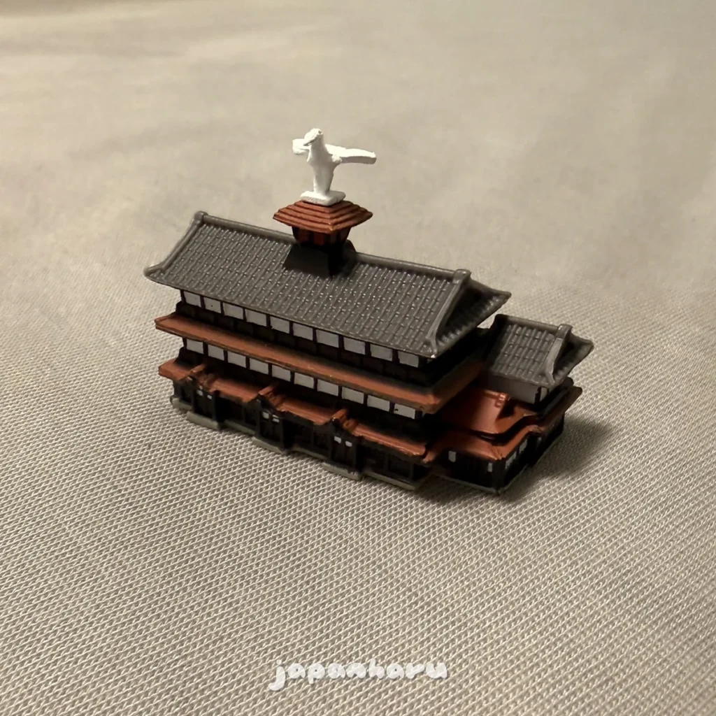 마쓰야마에서 본 도고온천 본관 모형 가챠 | 재팬하루 가챠컬렉션
