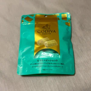 일본 세븐일레븐에서 본 고디바 민트 초콜릿…! 고디바 민트 화이트 와플 초콜릿