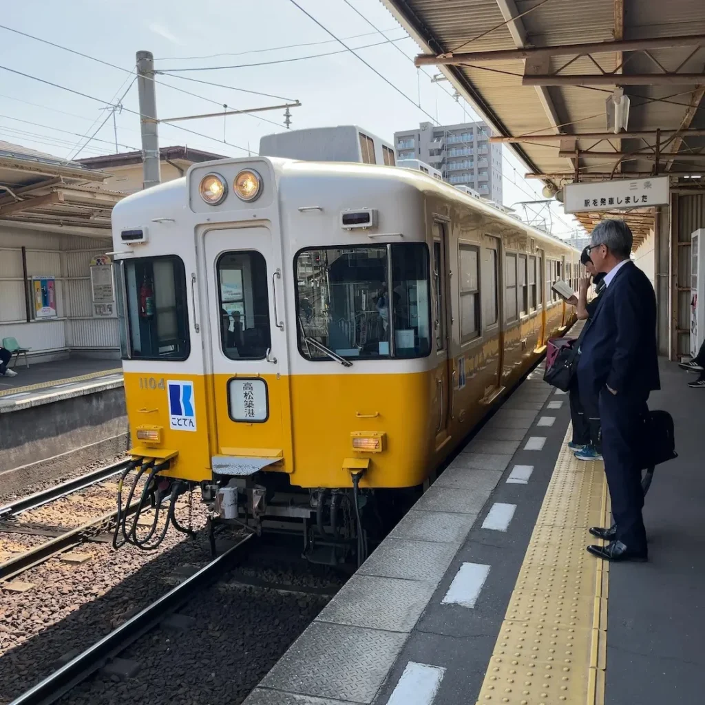 다카마쓰 시내 교통편을 알아보자! 고토덴 전철(노선/요금/첫차&막차/교통패스)