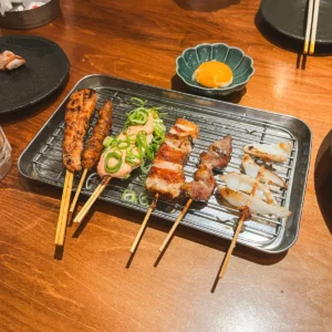 후쿠오카의 명물 명란, 명란으로 만든 명란꼬치!