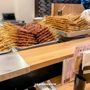 후쿠오카 토리카와다이진, 닭껍질꼬치가 대표적인 야키토리집