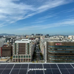 후쿠오카 하카타역에서 보는 전망, 아뮤플라자 하카타 옥상정원