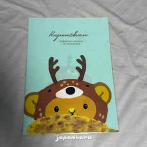 아사히카와에서 산 사슴 모자를 쓴 균짱 캐릭터 L홀더