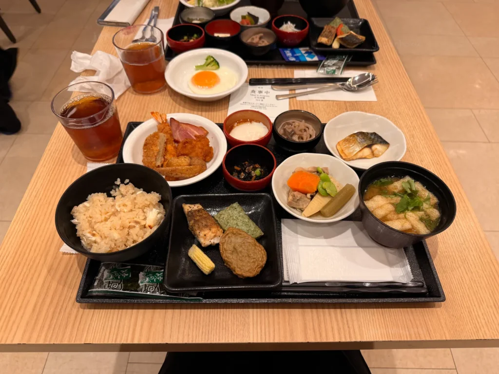 도미밥이 나오는 호텔 조식, 도미 인 마쓰야마 조식