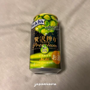 웰치스맛 츄하이보다는 조금 더 깔끔하고 가벼운 느낌..? 샤인머스캣맛 츄하이 | 재팬하루 사와컬렉션