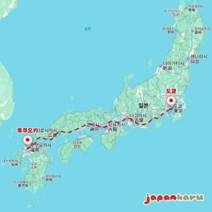 일본 최장거리 야간버스를 타고, 후쿠오카에서 도쿄까지 ~14시간 40분의 여정~