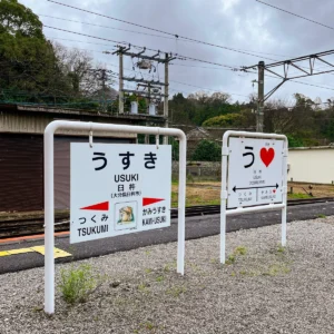 사랑이 넘치는 역, 우스키역